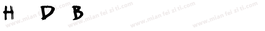 Hill DemiBold字体转换